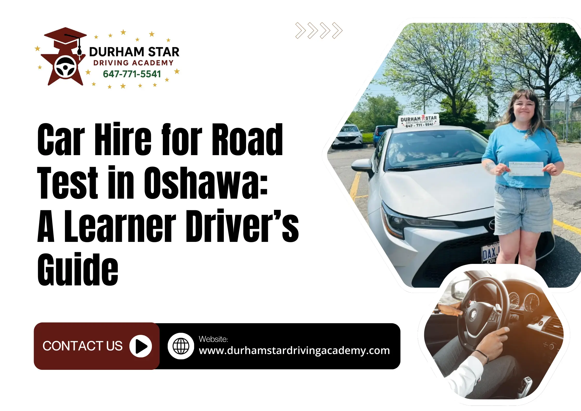 Car Hire for Road Test in Oshawa A Learner Driver’s Guide