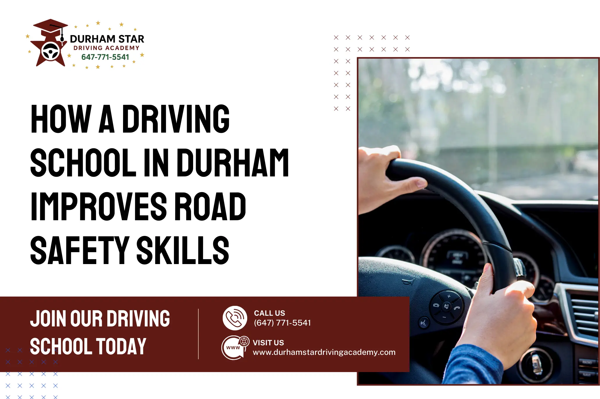 How a Driving School in Durham Improves Road Safety Skills